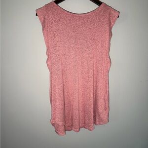 ‼️CLEARANCE ITEM‼️Old Navy Women's Heathered Pink Luxe tunic blouse